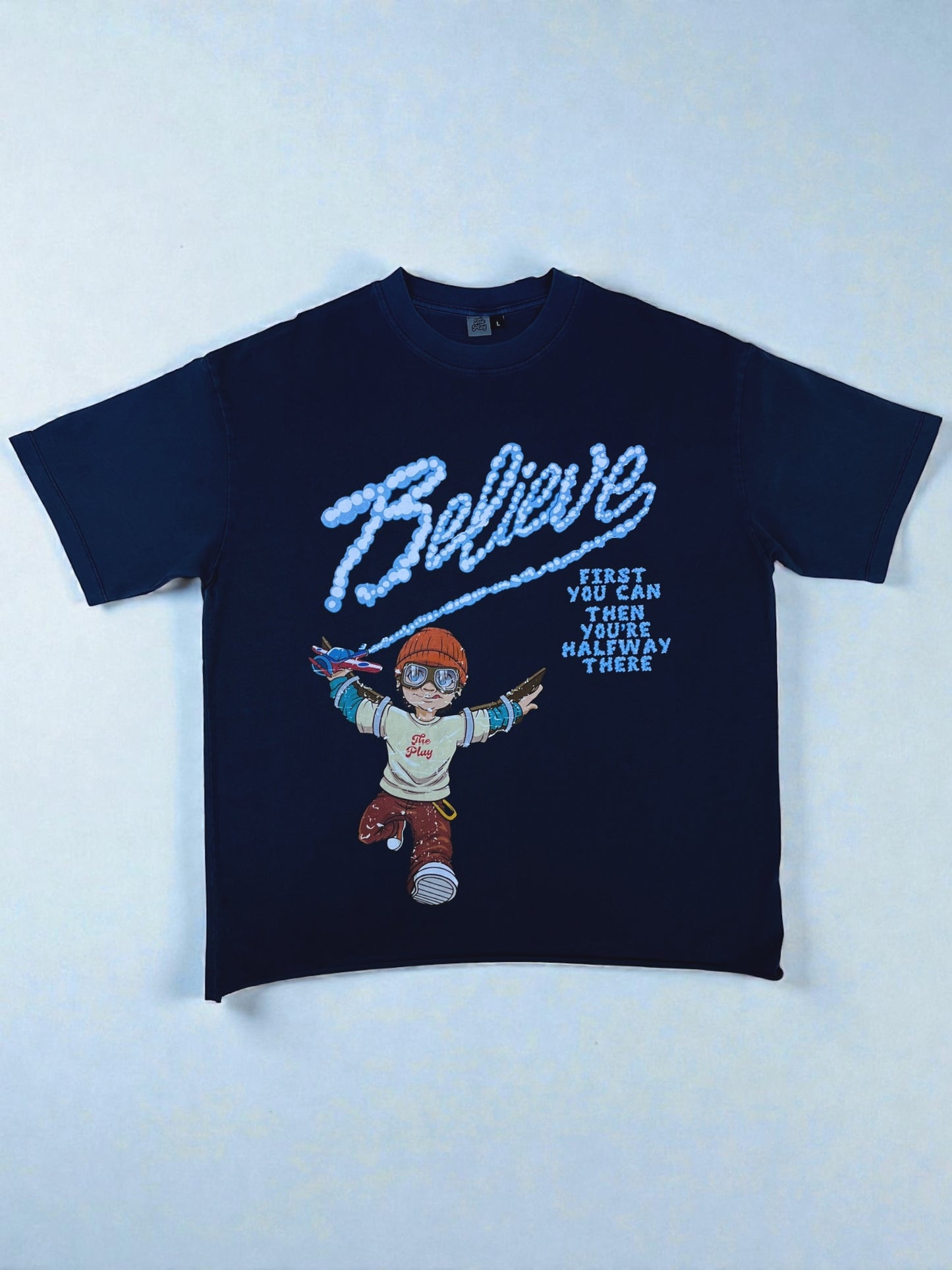 BELIEVE OVERSIZED TEE